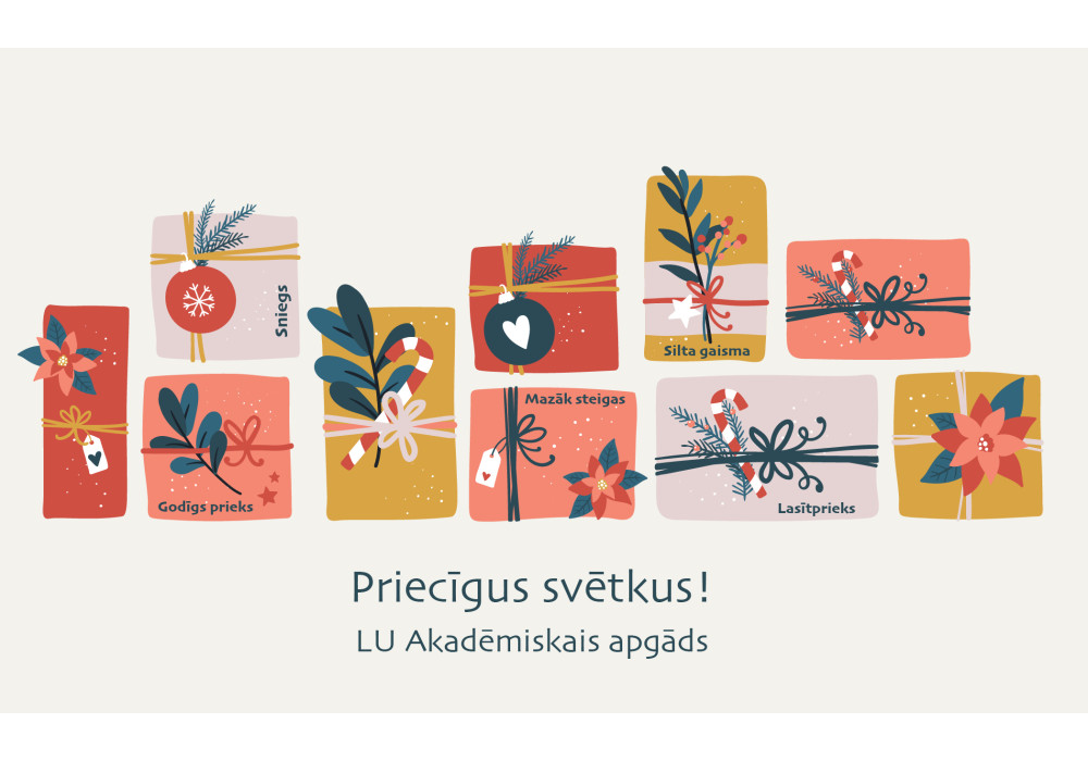 Lai gaiši un mierpilni svētki kopā ar labu grāmatu!